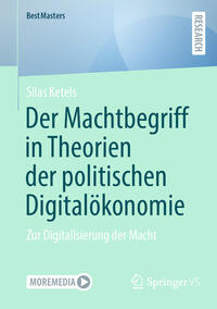 Vorderes Coverbild Der Machtbegriff in Theorien der politischen Digitalökonomie