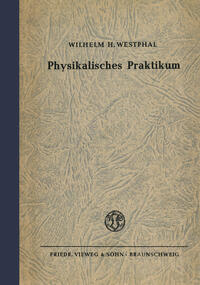 Vorderes Coverbild Physikalisches Praktikum