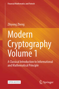Vorderes Coverbild Modern Cryptography Volume 1