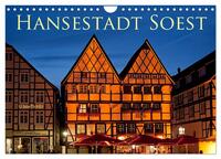 Vorderes Coverbild Hansestadt Soest (Wandkalender 2025 DIN A4 quer), CALVENDO Monatskalender