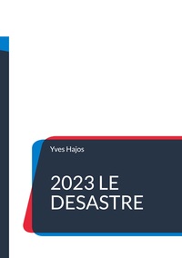 Vorderes Coverbild 2023 Le désastre