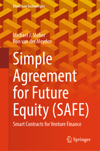 Vorderes Coverbild Simple Agreements for Future Equity (SAFE)