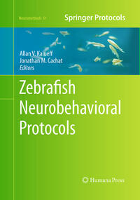 Vorderes Coverbild Zebrafish Neurobehavioral Protocols