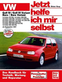 Vorderes Coverbild VW Golf IV Variant / Bora / Bora Variant ab September 1997