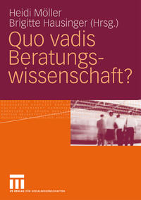 Vorderes Coverbild Quo vadis Beratungswissenschaft?