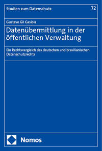 Vorderes Coverbild Datenübermittlung in der öffentlichen Verwaltung