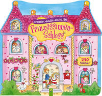 Vorderes Coverbild Prinzessinnenschloss - Stickern, Malen, Gestalten