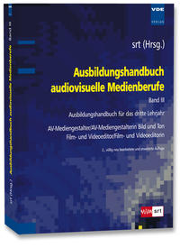 Vorderes Coverbild (hohe Qualität) Ausbildungshandbuch audiovisuelle Medienberufe Band III