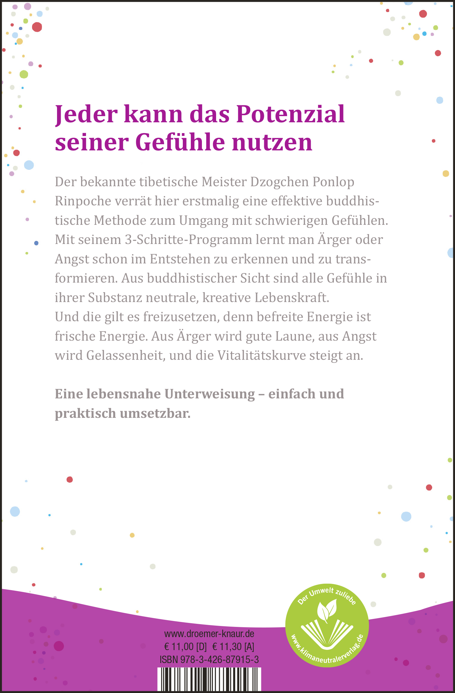 Rückseitencover Emotionale Befreiung