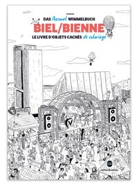 Vorderes Coverbild Mein Biel/Bienne Ausmalwimmelbuch