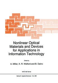 Vorderes Coverbild Nonlinear Optical Materials and Devices for Applications in Information Technology