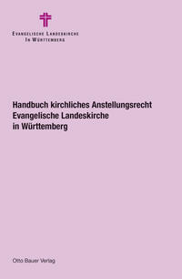 Vorderes Coverbild Handbuch kirchliches Anstellungsrecht in der Evangelischen Landeskirche in Württemberg