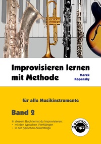 Vorderes Coverbild Improvisieren lernen mit Methode
