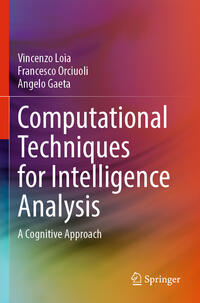 Vorderes Coverbild Computational Techniques for Intelligence Analysis