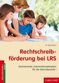Vorderes Coverbild Rechtschreibförderung bei LRS