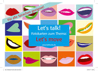 Vorderes Coverbild Let's Talk! Fotokarten "Let's move" - Let's Talk! Flashcards "Lets Move"