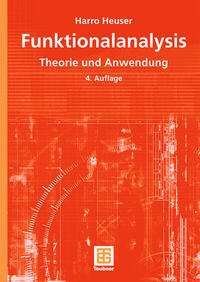 Vorderes Coverbild Funktionalanalysis