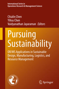 Vorderes Coverbild Pursuing Sustainability