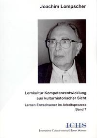Vorderes Coverbild Lernkultur Kompetenzentwicklung aus kulturhistorischer Sicht