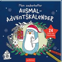 Vorderes Coverbild Mein zauberhafter Ausmal-Adventskalender