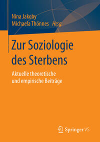 Vorderes Coverbild Zur Soziologie des Sterbens