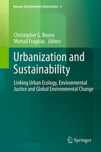 Vorderes Coverbild Urbanization and Sustainability