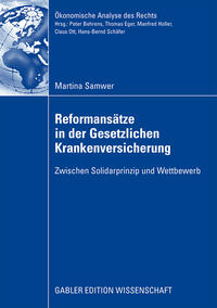 Vorderes Coverbild Reformansätze in der Gesetzlichen Krankenversicherung
