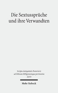 Vorderes Coverbild Die Sextussprüche und ihre Verwandten