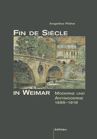 Vorderes Coverbild Fin de Siècle in Weimar