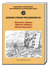 Vorderes Coverbild - Education éthique - / - Ethische Bildung - /- Ethical Education -