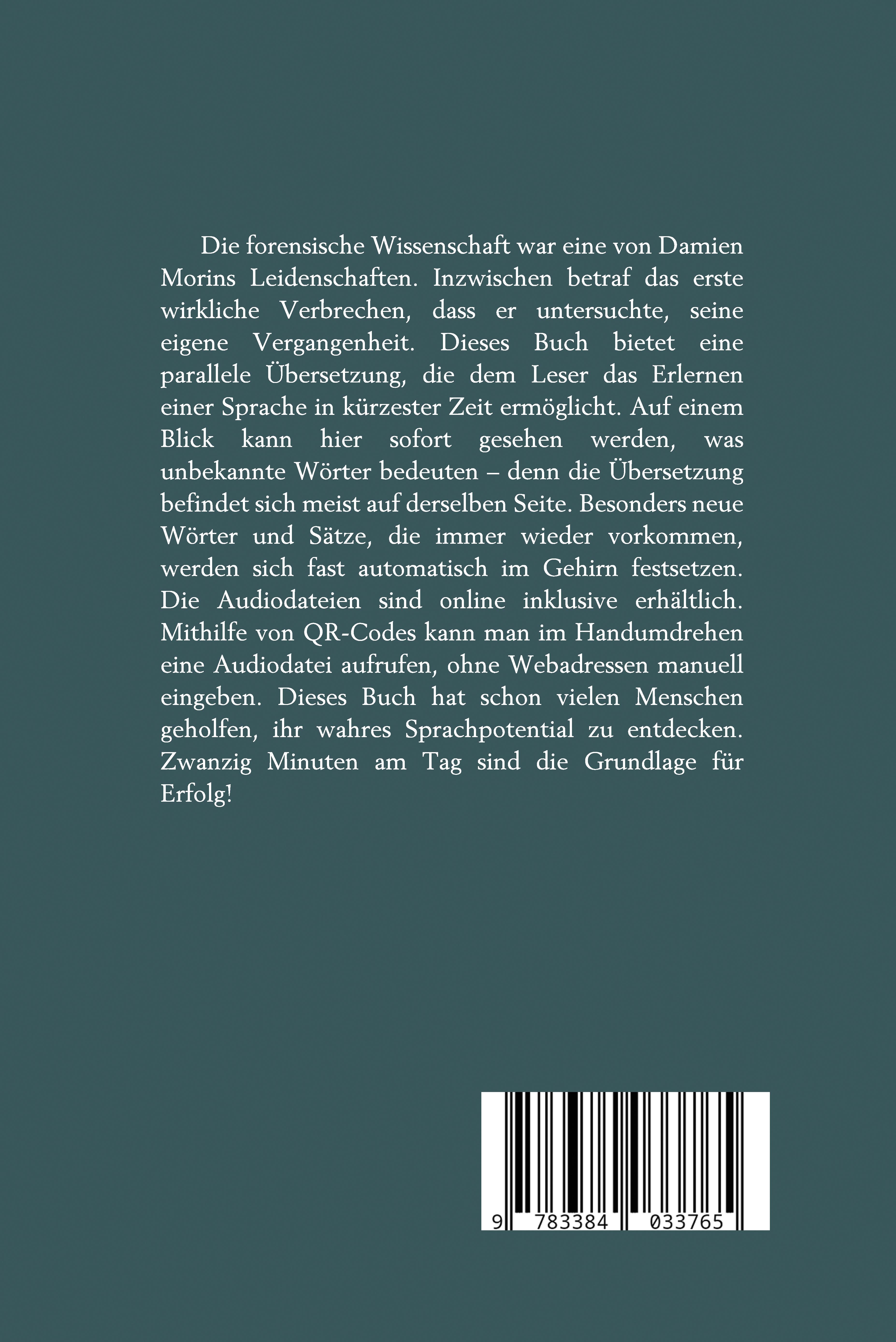 Rückseitencover Englisch Lernen mit Unexpected Circumstance
