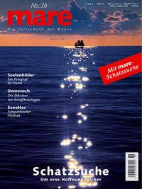 Vorderes Coverbild mare - Die Zeitschrift der Meere / No. 36 / Schatzsuche