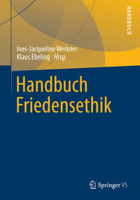 Vorderes Coverbild Handbuch Friedensethik