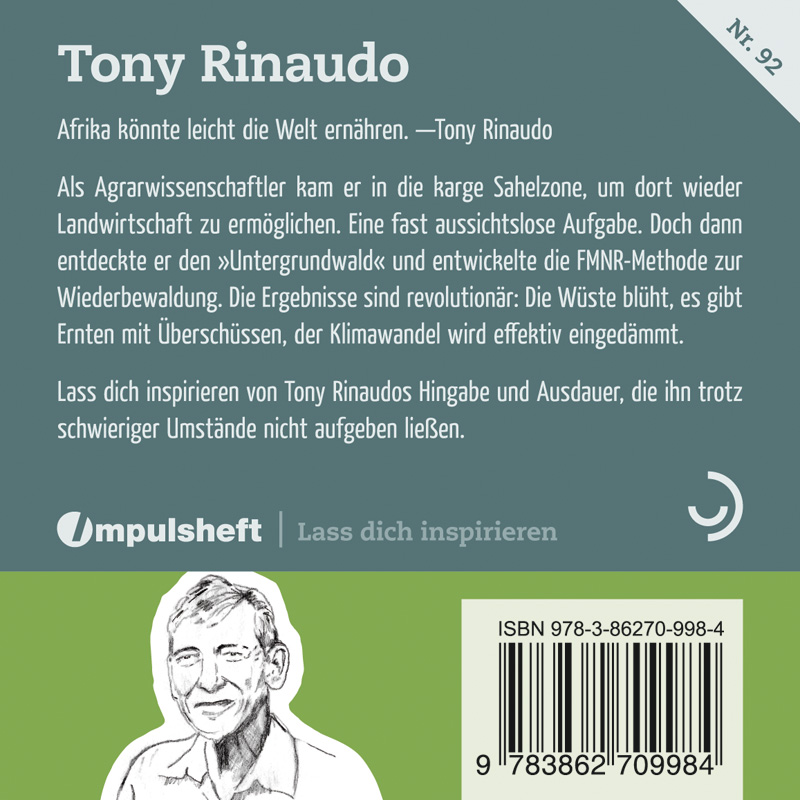Rückseitencover Tony Rinaudo