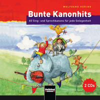 Vorderes Coverbild Bunte Kanonhits. 2 Audio-CDs