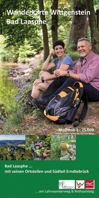 Vorderes Coverbild Wanderkarte Bad Laasphe
