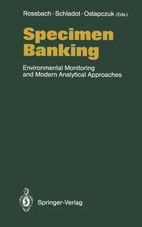Vorderes Coverbild Specimen Banking