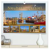 Vorderes Coverbild Reise an die Nordsee - Neuharlingersiel (hochwertiger Premium Wandkalender 2025 DIN A2 quer), Kunstdruck in Hochglanz