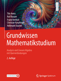 Vorderes Coverbild Grundwissen Mathematikstudium – Analysis und Lineare Algebra mit Querverbindungen