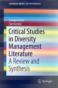 Vorderes Coverbild Critical Studies in Diversity Management Literature