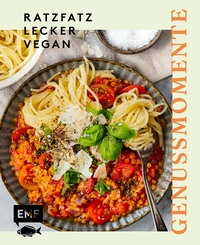Vorderes Coverbild Genussmomente: Ratzfatz, lecker, vegan
