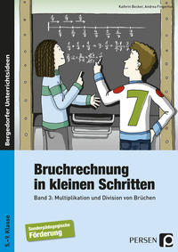 Vorderes Coverbild Bruchrechnung in kleinen Schritten 3