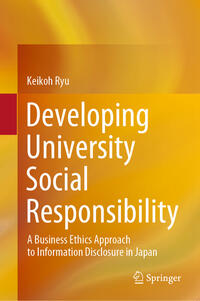 Vorderes Coverbild Developing University Social Responsibility