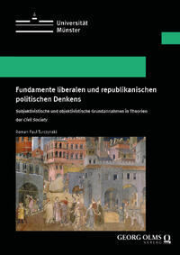 Vorderes Coverbild Fundamente liberalen und republikanischen politischen Denkens