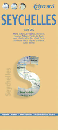 Vorderes Coverbild Seychelles, Seychellen, Borch Map