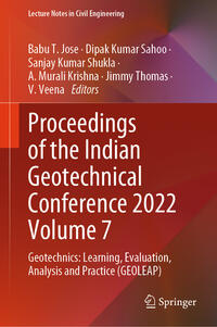 Vorderes Coverbild Proceedings of the Indian Geotechnical Conference 2022 Volume 7