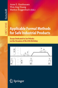 Vorderes Coverbild Applicable Formal Methods for Safe Industrial Products