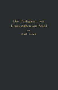 Vorderes Coverbild Die Festigkeit von Druckstäben aus Stahl