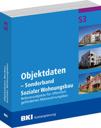 Vorderes Coverbild BKI Objektdaten Sozialer Wohnungsbau - Sonderband S3