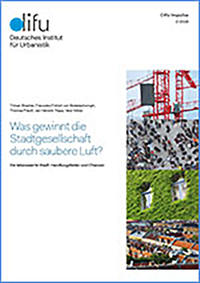 Vorderes Coverbild Was gewinnt die Stadtgesellschaft durch saubere Luft?
